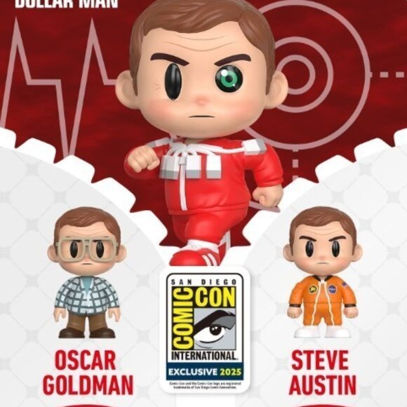 NEW 2025 SDCC Steve Austin Six Million Dollar Man Thrilljoy Pix Figure Limited - Picture 1 of 8